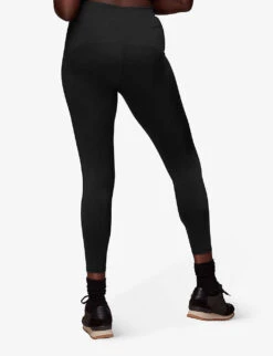Whistles High-rise Recycled-nylon Stretch Leggings 8 Whistles High-rise Recycled-nylon Stretch Leggings -The Fashion Shop R04056787 BLACK ALT03