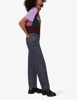 Whistles Straight-leg High-rise Acid-wash Jeans -The Fashion Shop R04056795 ALT02