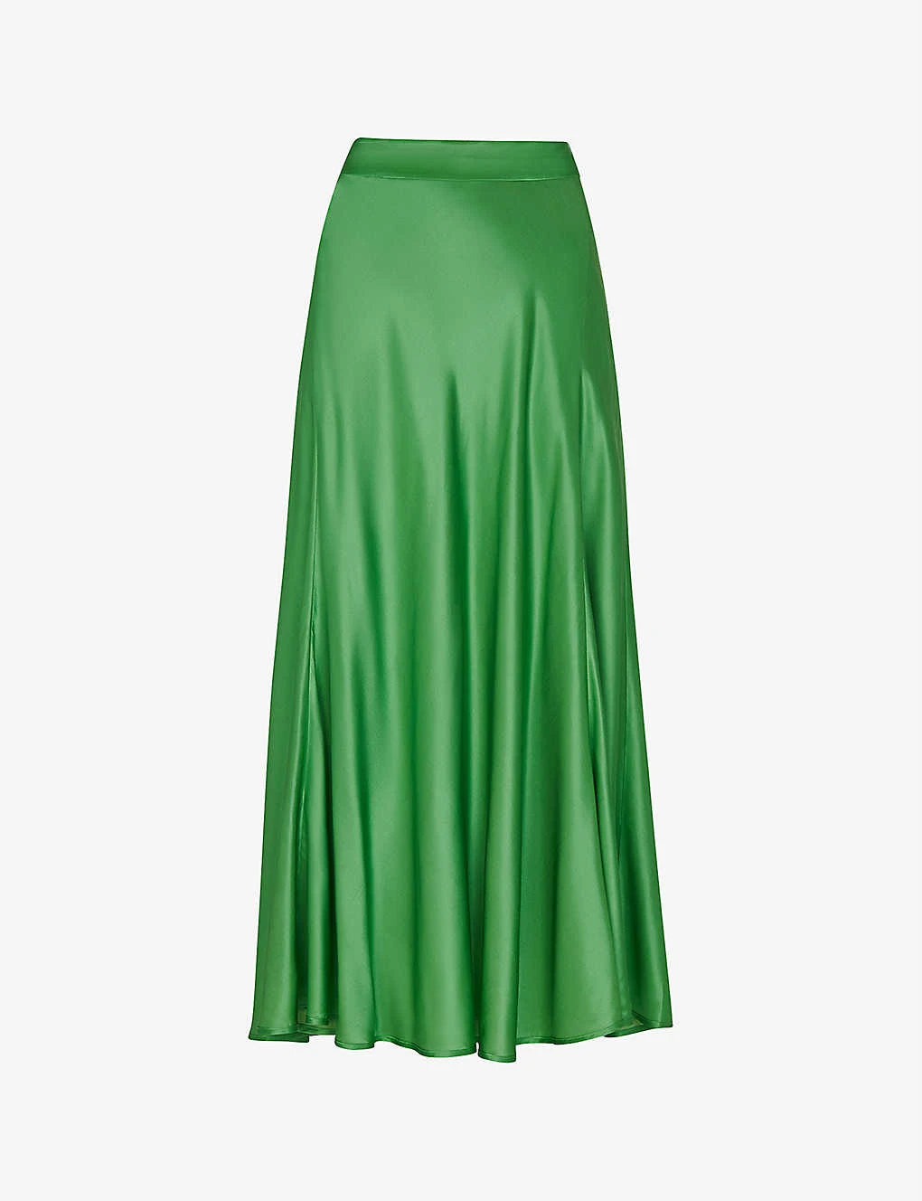 Whistles Hallie High-waisted Satin Midi Skirt 1 Whistles Hallie High-waisted Satin Midi Skirt