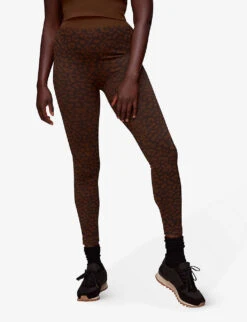 Whistles Animal-print Seamless Stretch-jersey Leggings 7 Whistles Animal-print Seamless Stretch-jersey Leggings -The Fashion Shop R04056802 MULTICOLOURED ALT02