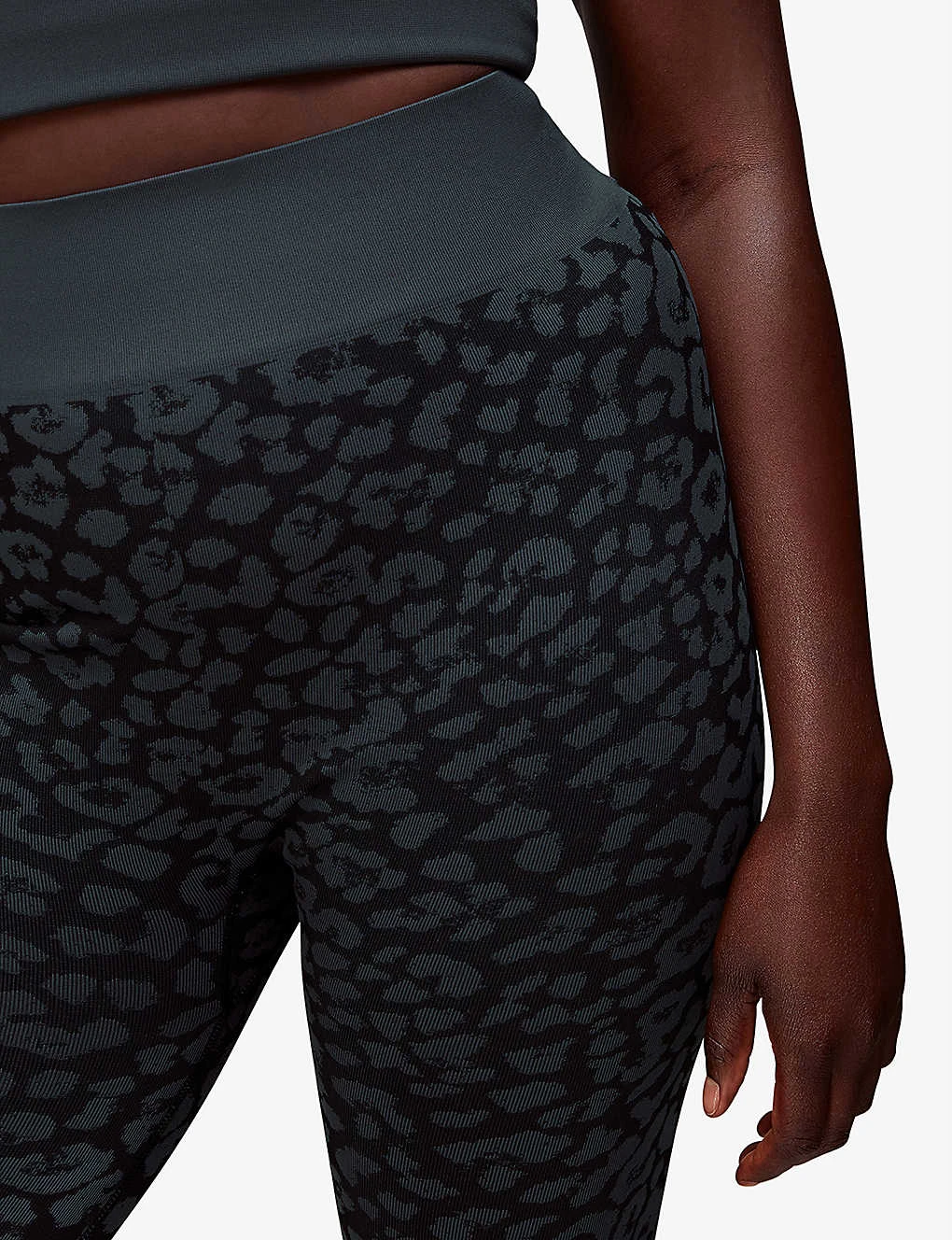 Whistles Animal-print Seamless Stretch-jersey Leggings 5 Whistles Animal-print Seamless Stretch-jersey Leggings - Image 5