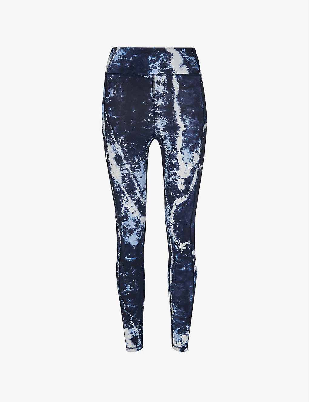 Whistles Tie Dye-print High-rise Stretch Recycled-nylon Leggings 1 Whistles Tie Dye-print High-rise Stretch Recycled-nylon Leggings