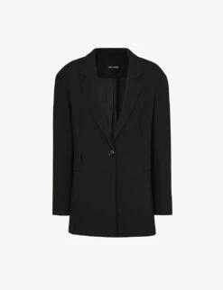 Whistles Carla Oversized-fit Woven Blazer