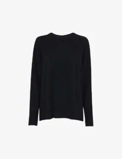 Whistles Ultimate Crew-neck Relaxed-fit Cashmere Jumper