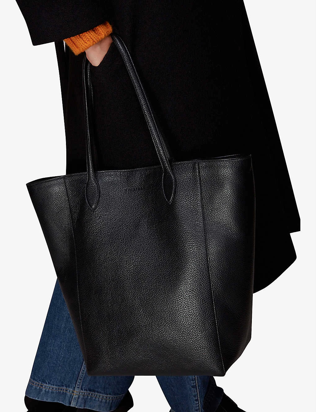 Whistles Amara Leather Tote Bag 5 Whistles Amara Leather Tote Bag - Image 5