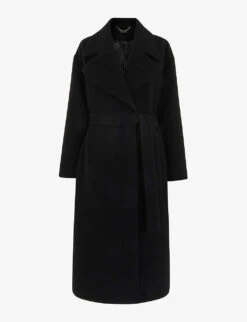Whistles Lorna Tie-waist Wool Coat
