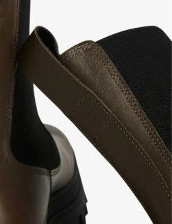 Whistles Hatton Leather Chelsea Boot 6 Whistles Hatton Leather Chelsea Boot -The Fashion Shop R04068727 KHAKIOLIVE ALT02