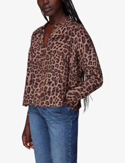 Whistles Woven Blouse -The Fashion Shop R04068742 MULTICOLOURED ALT02