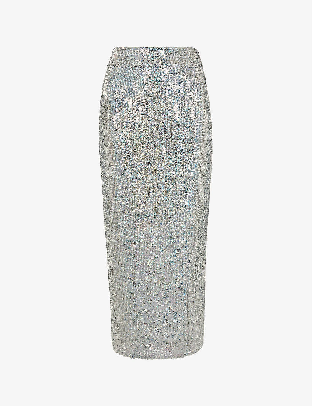 Whistles Sequin-embellished High-waist Recycled-polyester Midi Skirt 1 Whistles Sequin-embellished High-waist Recycled-polyester Midi Skirt