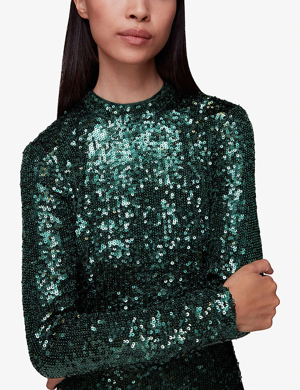 Whistles Stretch-woven Midi Dress 6 Whistles Stretch-woven Midi Dress - Image 6