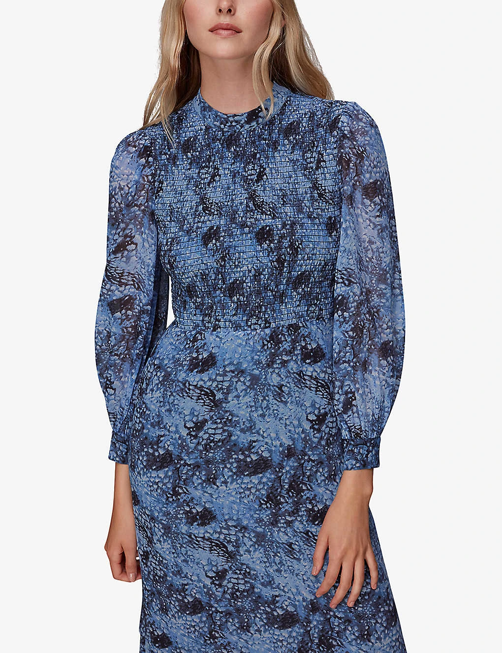 Whistles Recycled Polyester Midi Dress 5 Whistles Recycled Polyester Midi Dress - Image 5