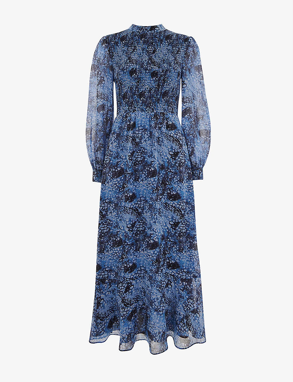 Whistles Recycled Polyester Midi Dress 1 Whistles Recycled Polyester Midi Dress