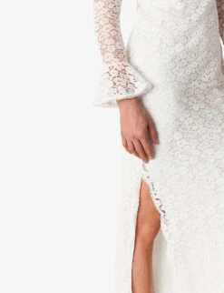 Whistles Crepe Maxi Dress -The Fashion Shop R04069785 CREAM ALT04