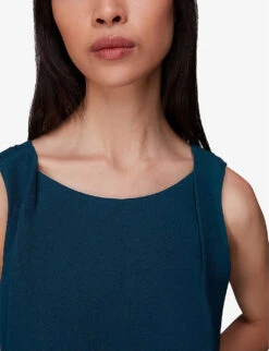 Whistles Tie Back Maxi Dress -The Fashion Shop R04069789 GREEN ALT04