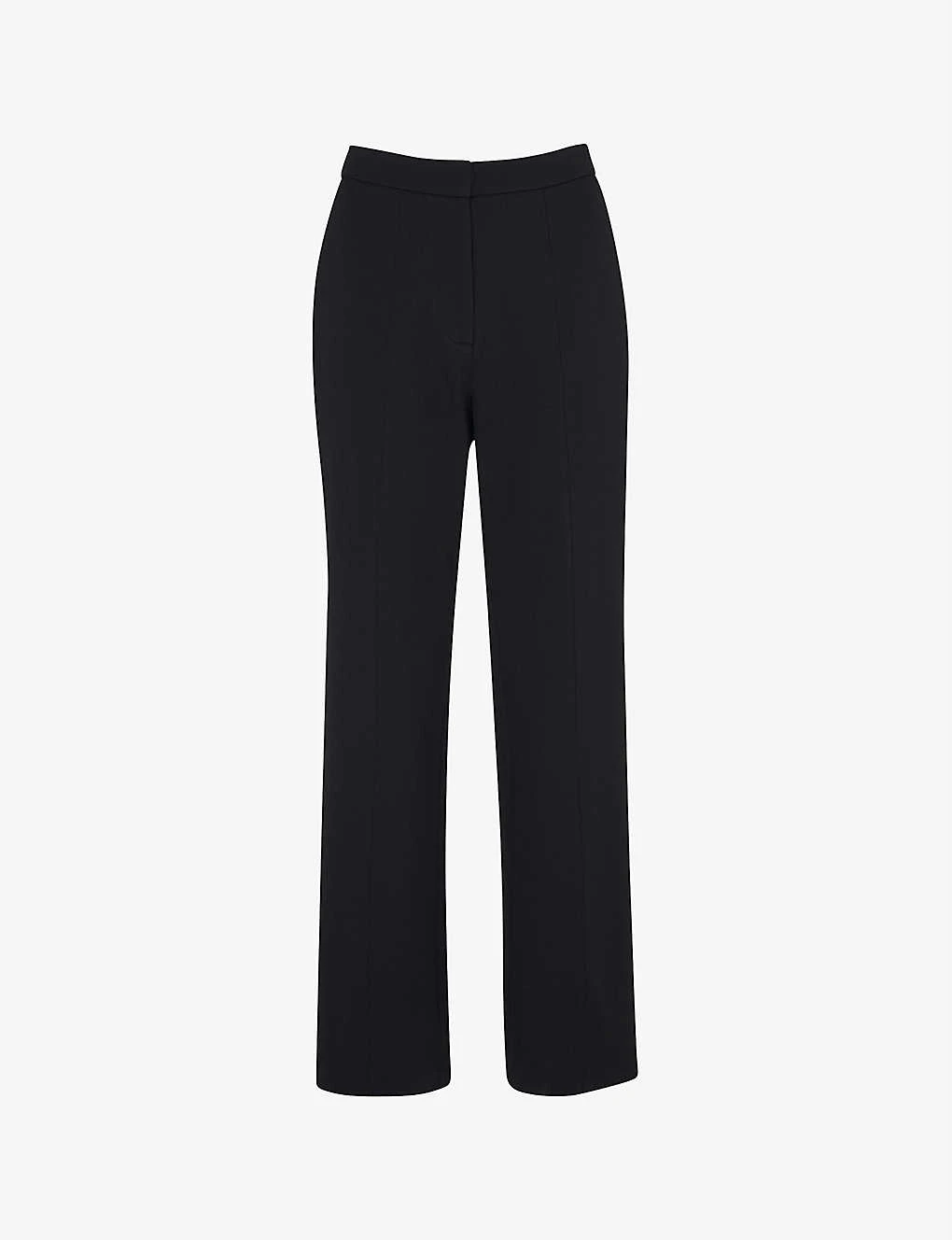 Whistles Slim-leg Ponte Woven Trousers 1 Whistles Slim-leg Ponte Woven Trousers