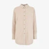 Whistles Lucie Corduroy Oversized-fit Cotton Shirt