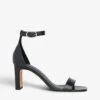 Whistles Lena Peep-toe Leather Heeled Sandals