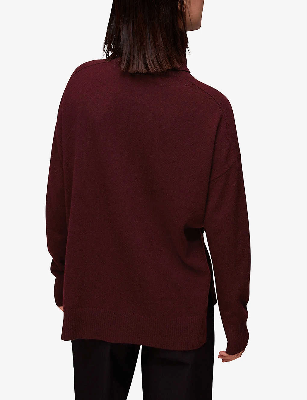 Whistles Roll-neck Cashmere Knitted Jumper 4 Whistles Roll-neck Cashmere Knitted Jumper - Image 4