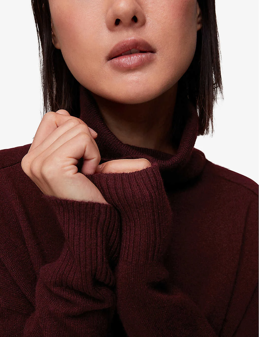 Whistles Roll-neck Cashmere Knitted Jumper 5 Whistles Roll-neck Cashmere Knitted Jumper - Image 5