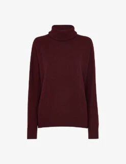 Whistles Roll-neck Cashmere Knitted Jumper