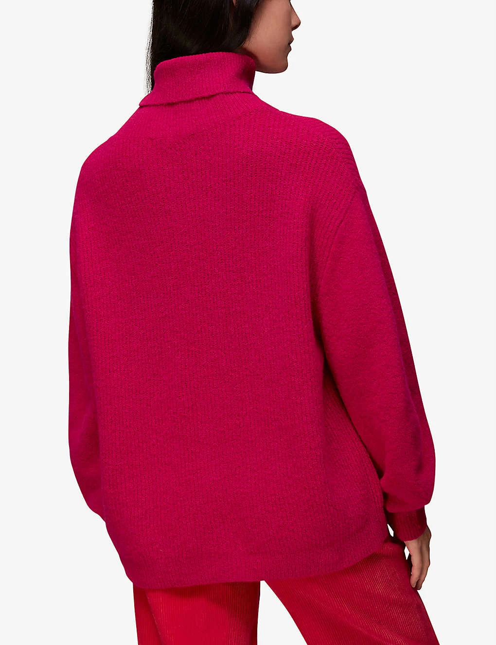 Whistles Turtleneck Oversized-fit Stretch Wool-blend Jumper 4 Whistles Turtleneck Oversized-fit Stretch Wool-blend Jumper - Image 4