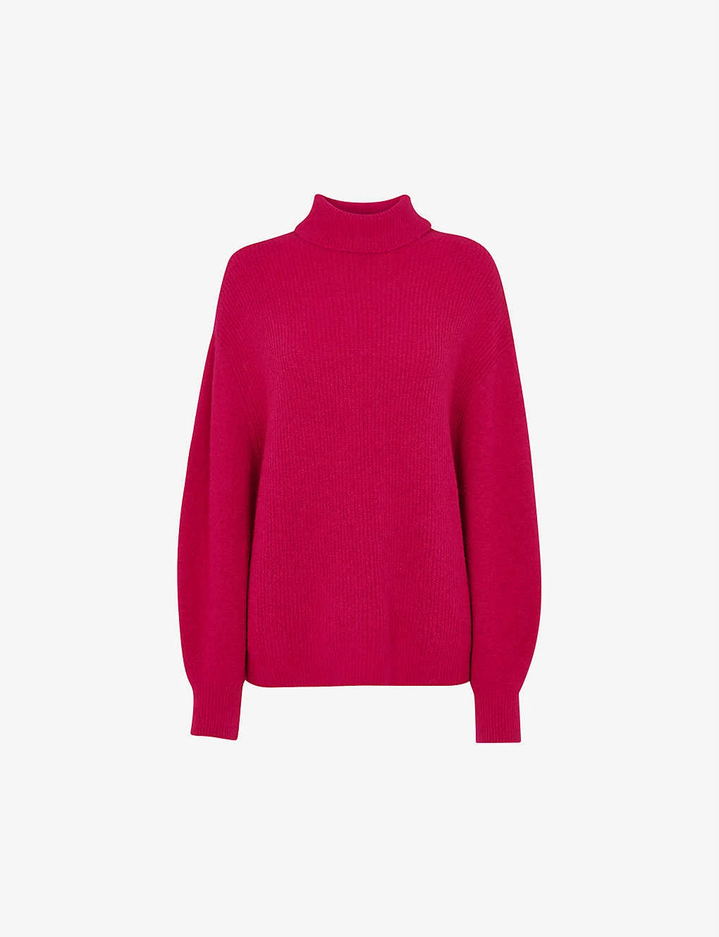 Whistles Turtleneck Oversized-fit Stretch Wool-blend Jumper 1 Whistles Turtleneck Oversized-fit Stretch Wool-blend Jumper