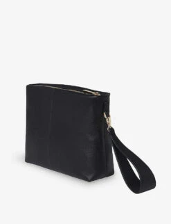 Whistles Avah Zip-fastened Leather Clutch Bag 7 Whistles Avah Zip-fastened Leather Clutch Bag -The Fashion Shop R04077202 BLACK ALT02