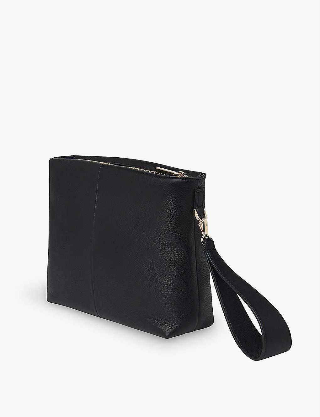 Whistles Avah Zip-fastened Leather Clutch Bag 3 Whistles Avah Zip-fastened Leather Clutch Bag - Image 3