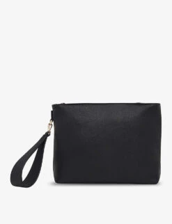 Whistles Avah Zip-fastened Leather Clutch Bag