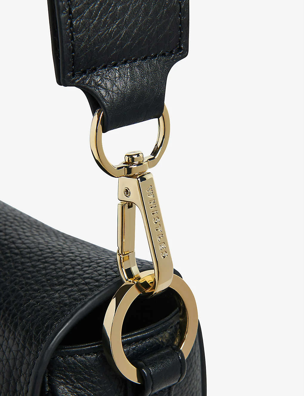 Whistles Large Bibi Leather Crossbody Bag 2 Whistles Large Bibi Leather Crossbody Bag - Image 2