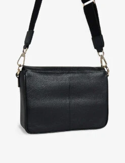 Whistles Large Bibi Leather Crossbody Bag 7 Whistles Large Bibi Leather Crossbody Bag -The Fashion Shop R04077207 BLACK ALT02