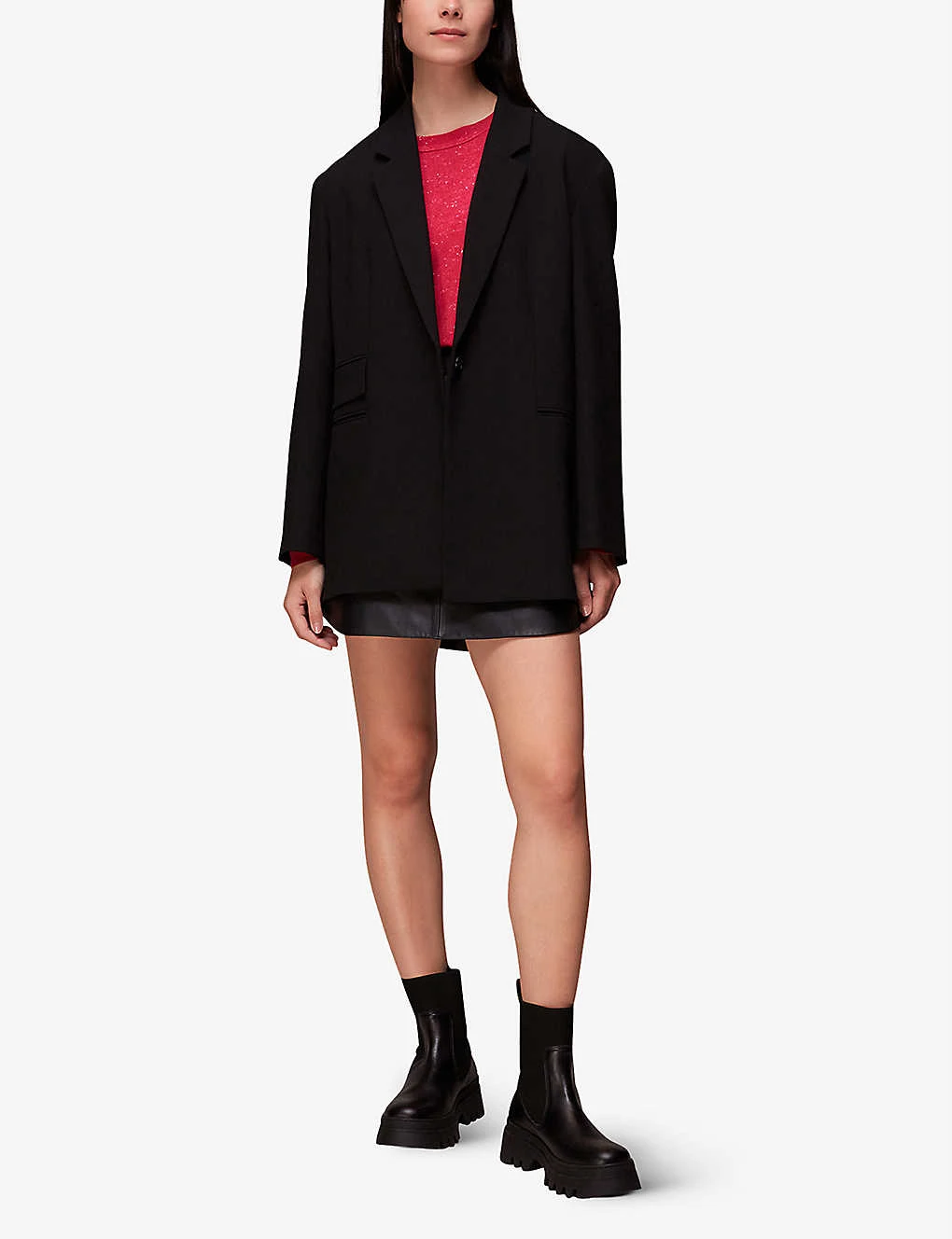 Whistles Annie Glitter-embellished Knitted Jumper 2 Whistles Annie Glitter-embellished Knitted Jumper - Image 2