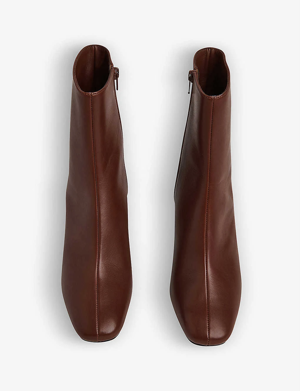 Whistles Holan Heeled Leather Ankle Boots 2 Whistles Holan Heeled Leather Ankle Boots - Image 2