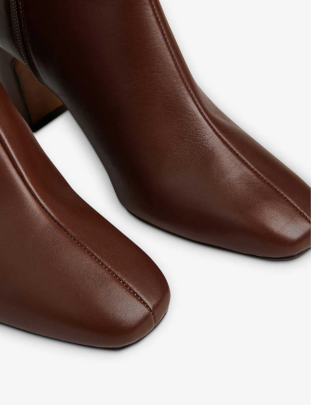 Whistles Holan Heeled Leather Ankle Boots 3 Whistles Holan Heeled Leather Ankle Boots - Image 3