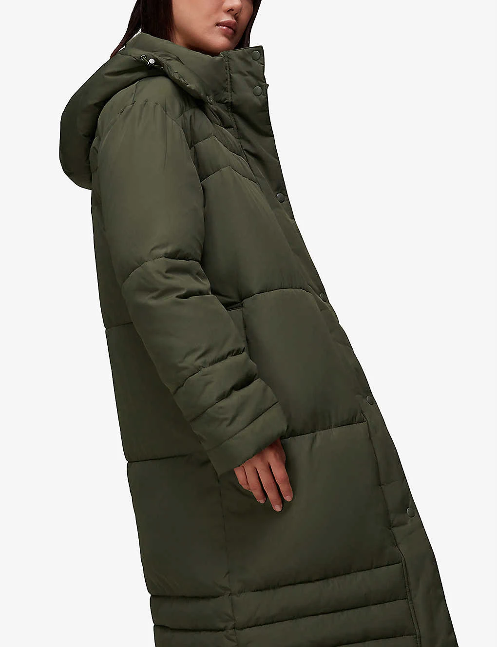 Whistles Becky Longline Recycled-polyester Puffer Coat 5 Whistles Becky Longline Recycled-polyester Puffer Coat - Image 5