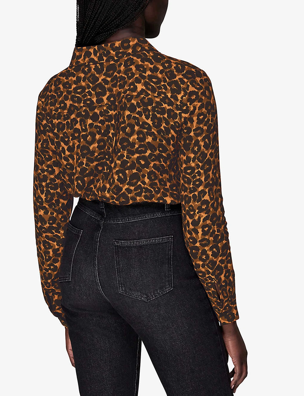 Whistles Classic Leopard-print Viscose Shirt 4 Whistles Classic Leopard-print Viscose Shirt - Image 4