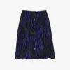 Whistles Tiger-print Woven Mini Skirt