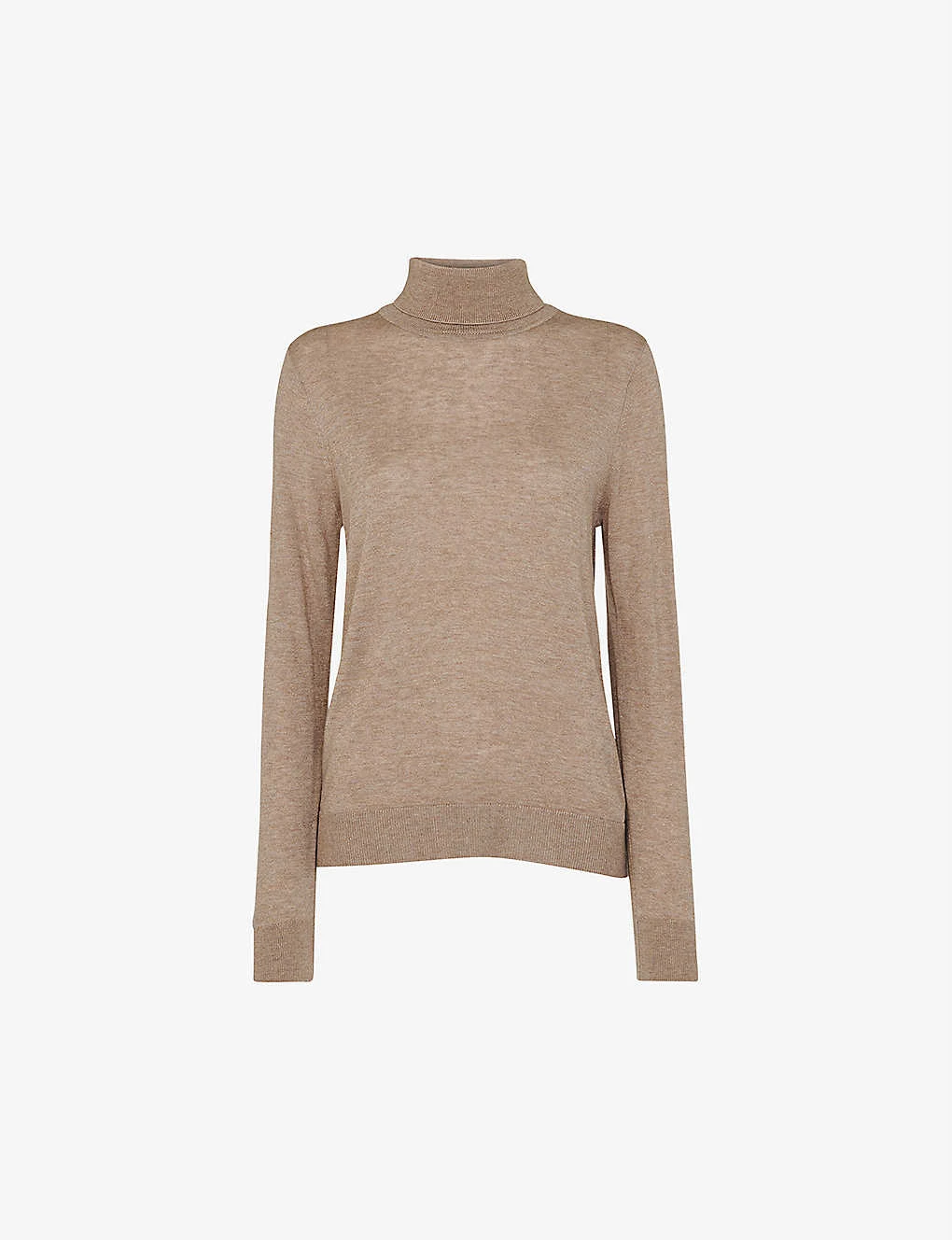 Whistles Sparkle Roll-neck Wool-blend Jumper 1 Whistles Sparkle Roll-neck Wool-blend Jumper
