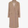 Whistles Double-breasted Wool-blend Coat