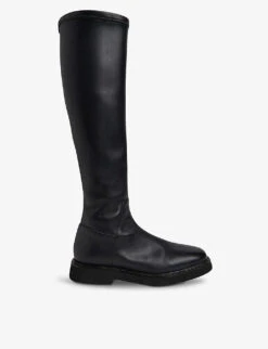 Whistles Knee-high Stretch Leather-blend Boots