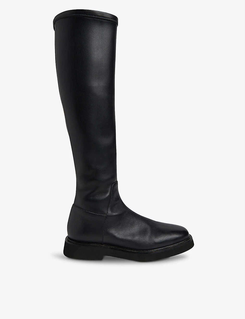 Whistles Knee-high Stretch Leather-blend Boots 1 Whistles Knee-high Stretch Leather-blend Boots