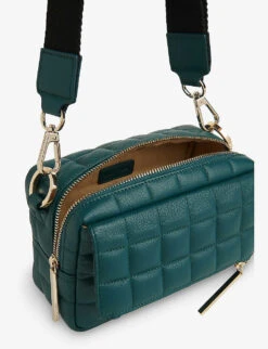 Whistles Bibi Quilted-leather Crossbody Bag 8 Whistles Bibi Quilted-leather Crossbody Bag -The Fashion Shop R04085621 GREEN ALT03