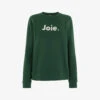 Whistles Joie Slogan-appliqué Cotton-jersey Sweatshirt