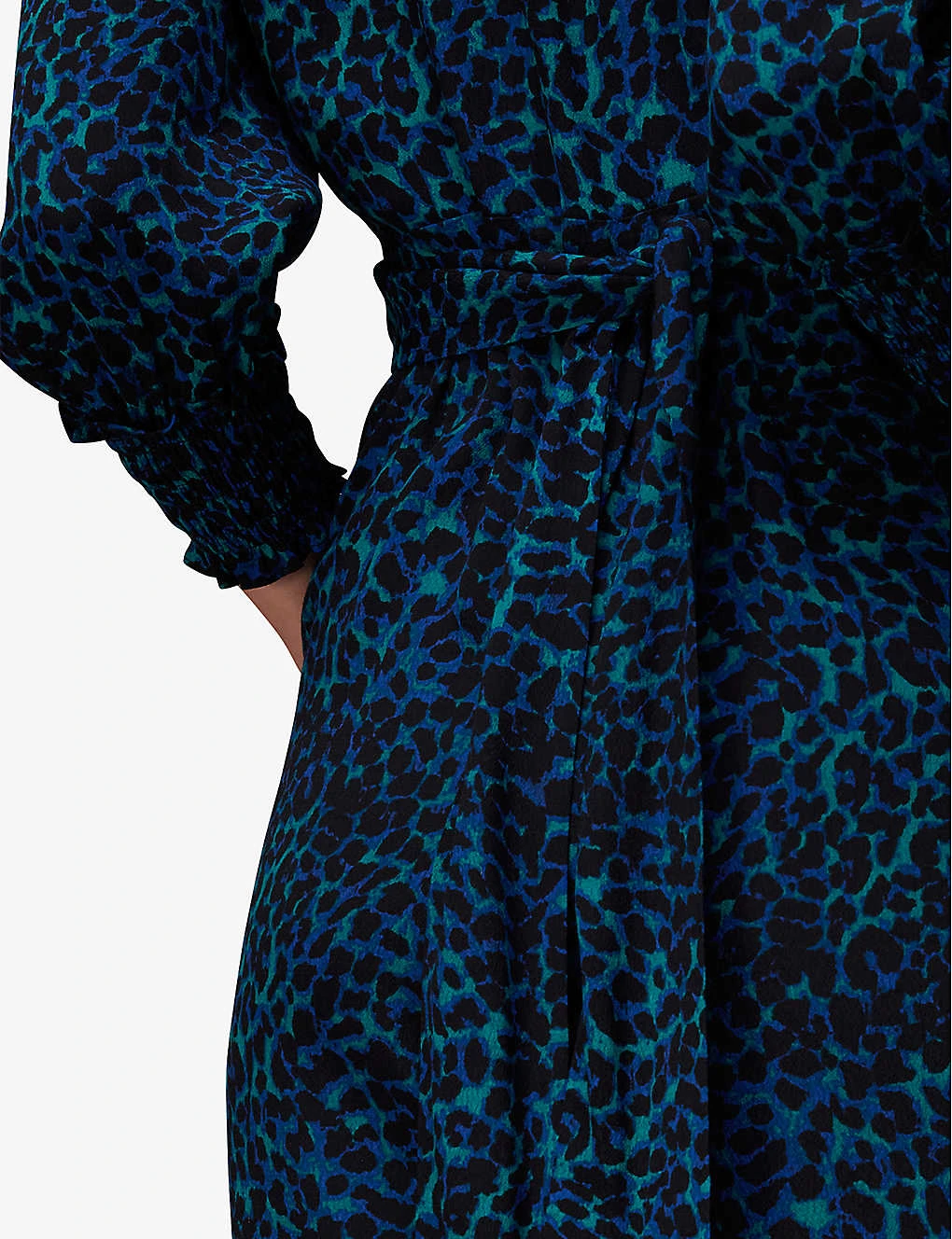 Whistles Leopard-print Tied-back Woven Jumpsuit 6 Whistles Leopard-print Tied-back Woven Jumpsuit - Image 6
