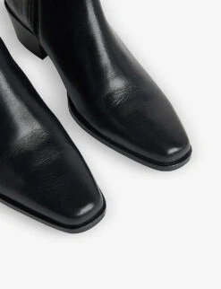 Whistles Kara Leather Ankle Boots 6 Whistles Kara Leather Ankle Boots -The Fashion Shop R04090563 BLACK ALT02