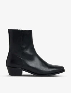 Whistles Kara Leather Ankle Boots