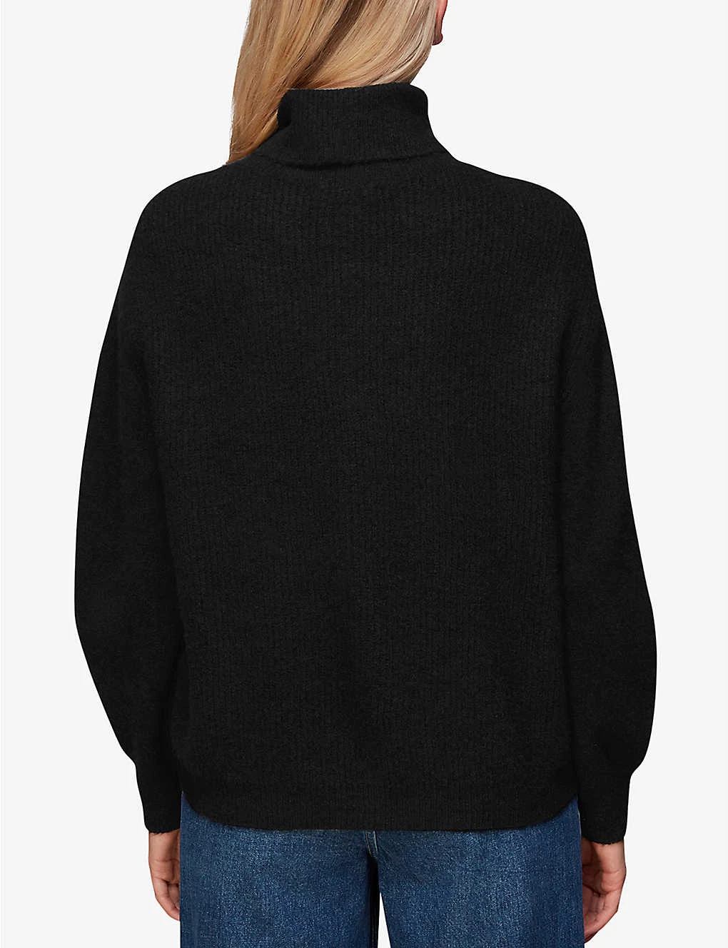 Whistles Oversized Roll-neck Rib-knit Jumper 4 Whistles Oversized Roll-neck Rib-knit Jumper - Image 4