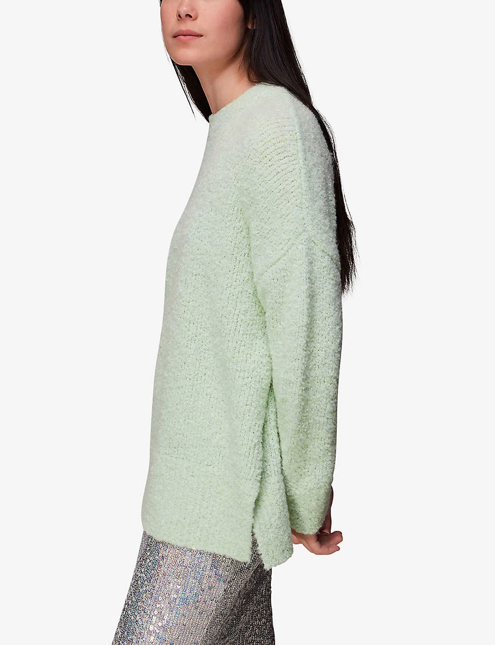 Whistles Relaxed-fit Knitted Boucle Jumper 3 Whistles Relaxed-fit Knitted Boucle Jumper - Image 3