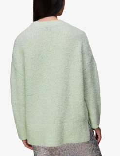 Whistles Relaxed-fit Knitted Boucle Jumper 8 Whistles Relaxed-fit Knitted Boucle Jumper -The Fashion Shop R04091421 ALT03
