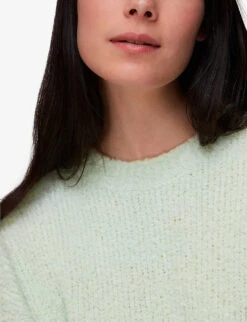 Whistles Relaxed-fit Knitted Boucle Jumper 9 Whistles Relaxed-fit Knitted Boucle Jumper -The Fashion Shop R04091421 ALT04